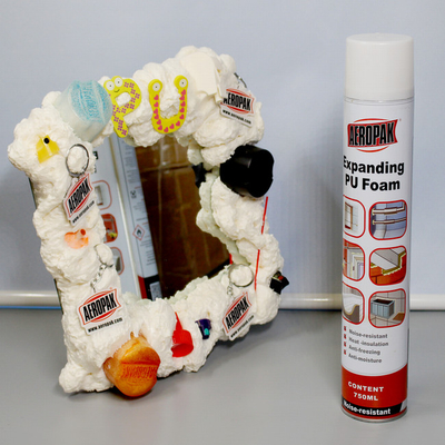 Aeropak Fire Proof Expanding Foam Spray Noise Resistant PU Foam Sealant