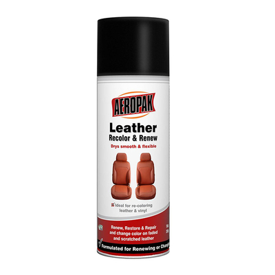 Aeropak spray paint for leather Aerosol recolor and renew leather spray paint
