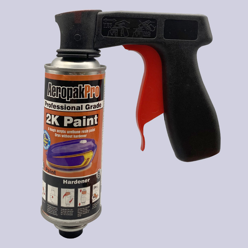 2k Matte Black Aerosol Spray Paint Aeropak Professional Grade