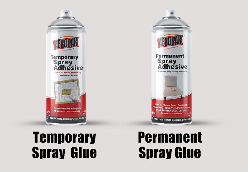 Aeropak Temporary Spray Adhesive For Embroidery Fabric Spray Glue