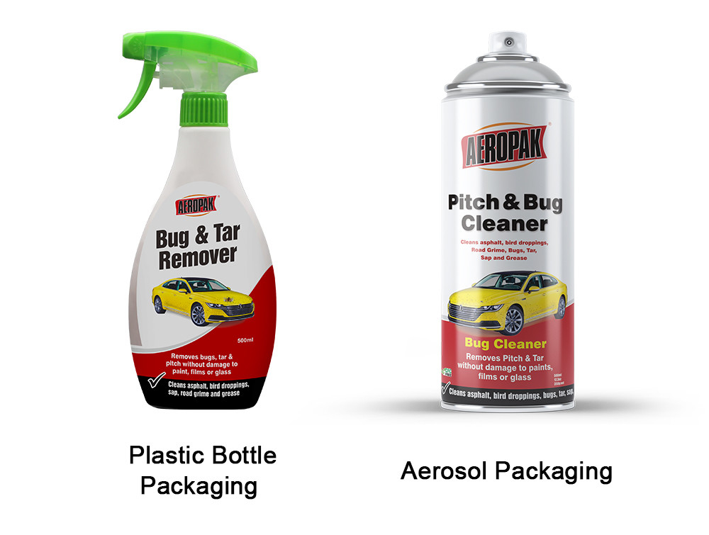 500ml Aerosol Pitch Cleaner Spray Surface Cleaning Car Care Products