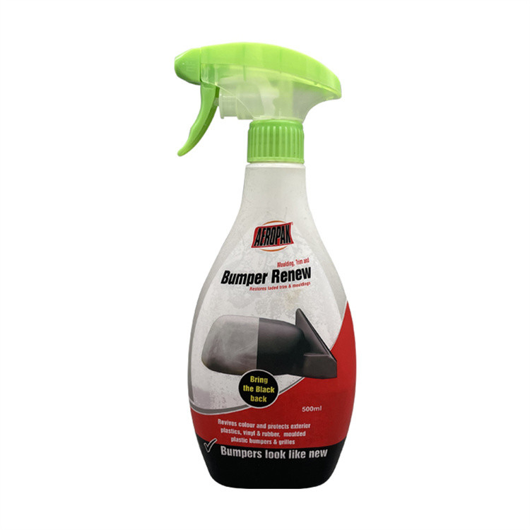 Aeropak 500ml Car Bumper Plastic And Rubber Renew Spray