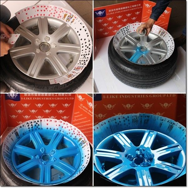 Glossy / Matte Plasti Dip Rubber Coating Spray Paint Safety With Weather Resistance