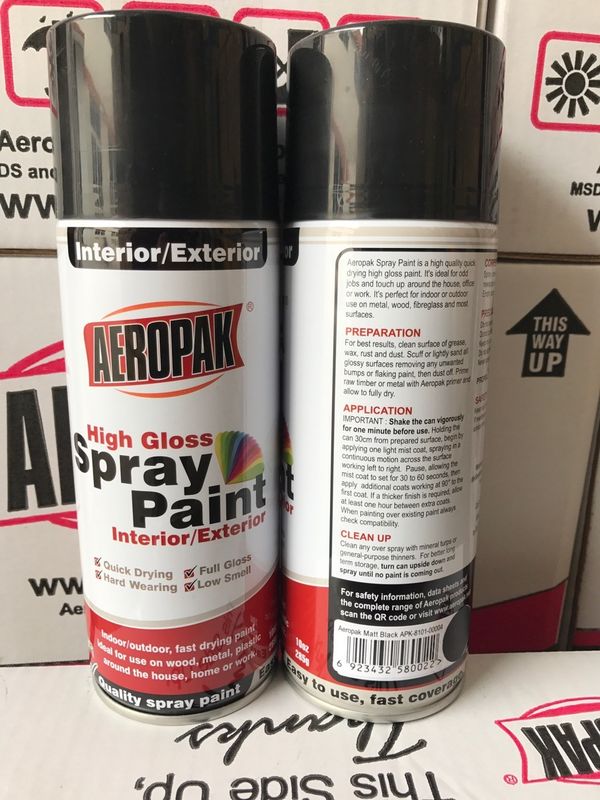 Aeropak Custom Automotive Aerosol Spray Paint With Weather Resistance
