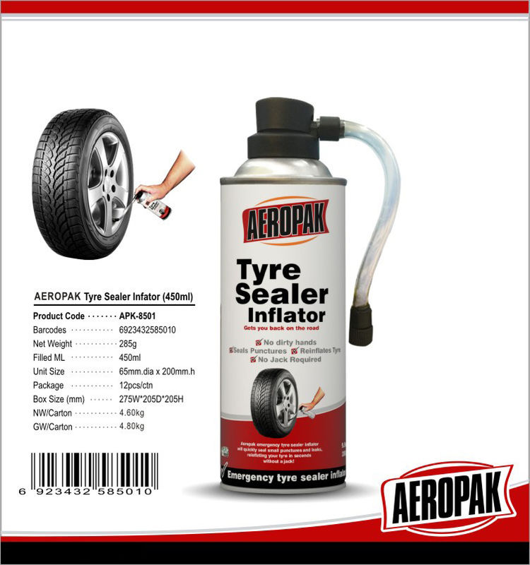 Non Corrosion 300ml Emergency Tyre Repair Liquid Patch Puncture Sealant 