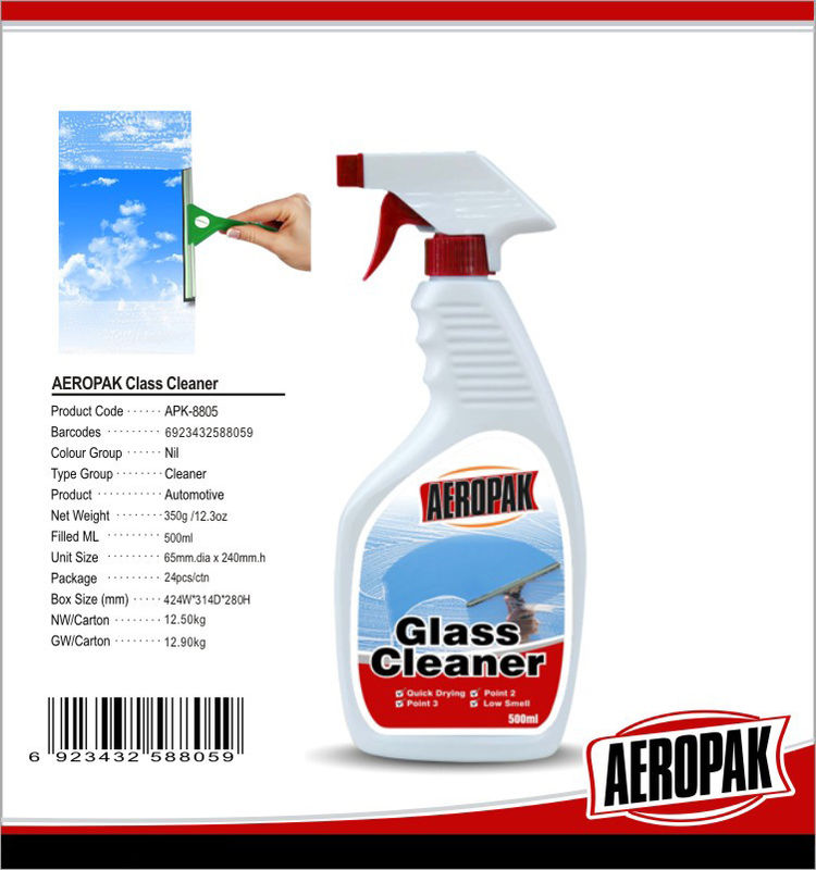 Portable Safety Non Toxic Cleaning Products For Car Body / Machine Surface