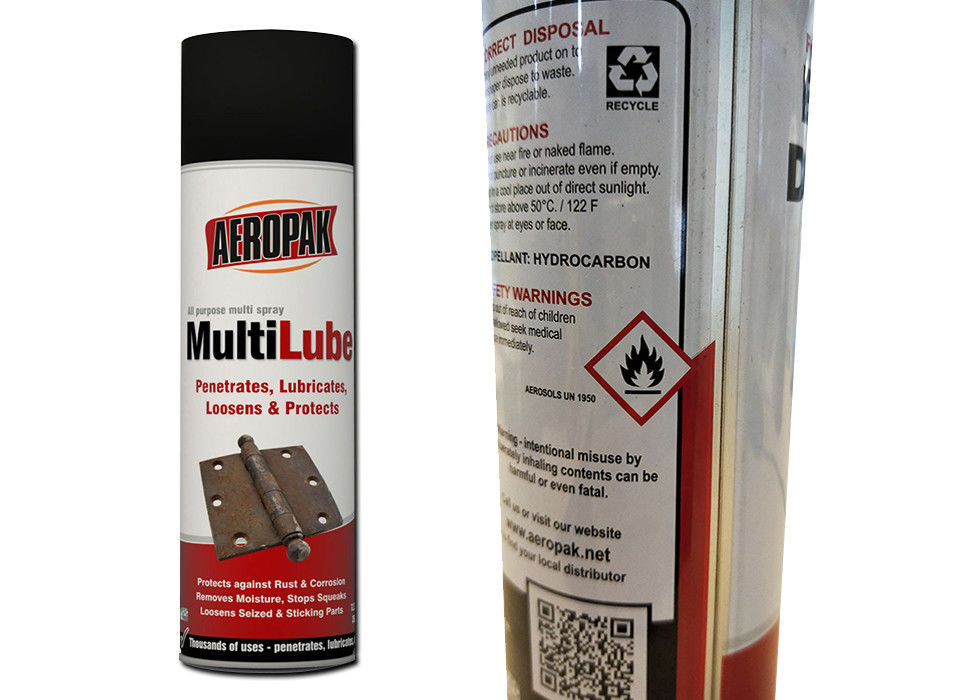 Easy Operation Car Care Products , MultiLube Anti Rust Lubricant Spray APK-8303-4