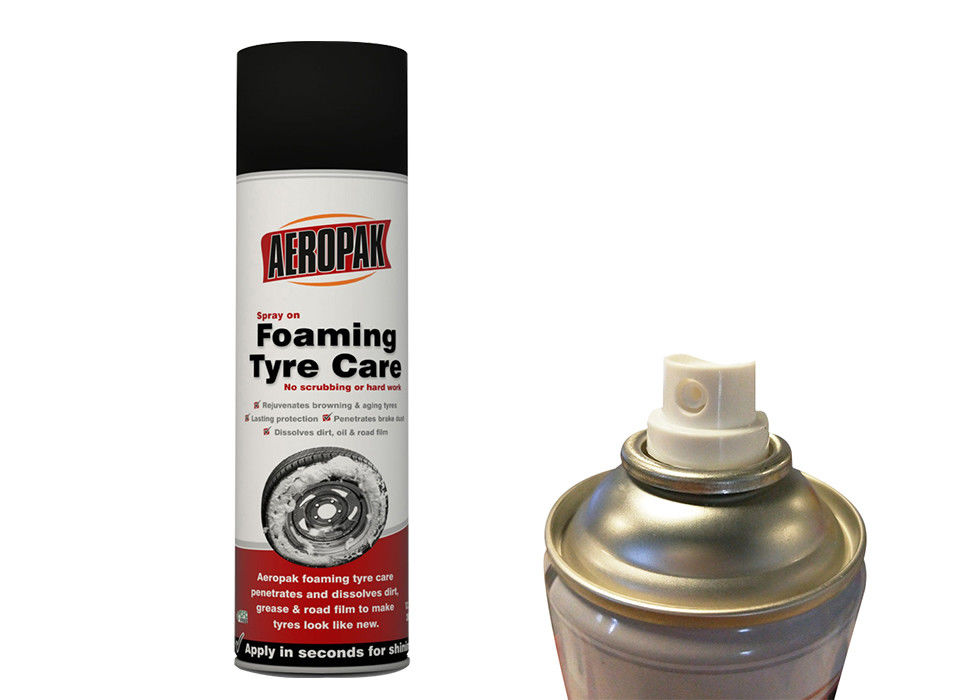 Effectively Car Care Products Foaming Tyre Care Cleaner For Film / Grease