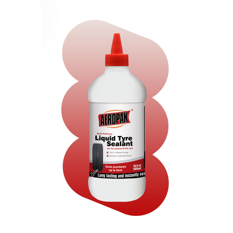500ml Car Tire Sealant Liquid for Tubeless Repair 3 Year Shelf Life