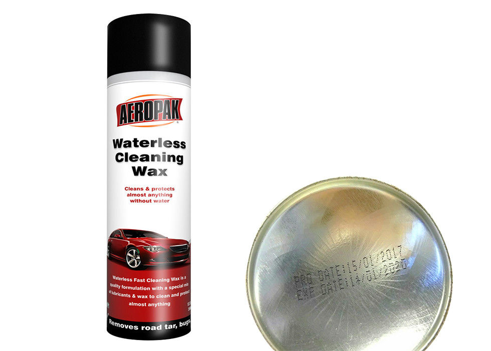 500 Milliliter Car Care Products , Waterless Cleaning Wax For Wiping Off Dusts