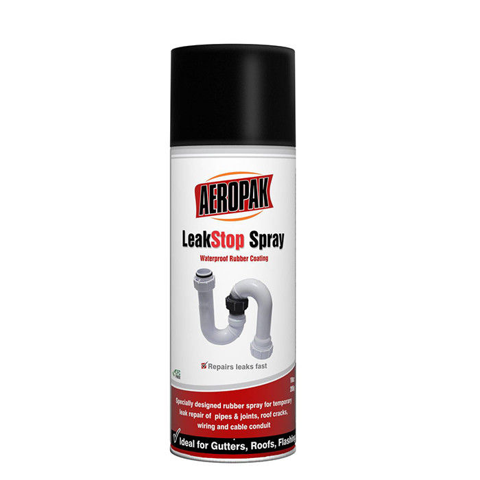 ISO9001 Waterproof 65mm 400ml Leak Sealer Spray Paint