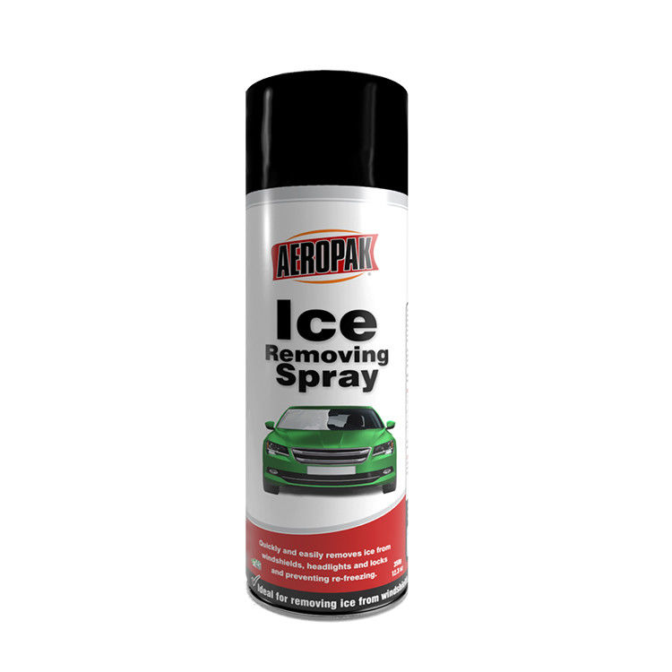 Aeropak 500ml Windscreen Ice Remover Spray 12.3oz Car Care Spray