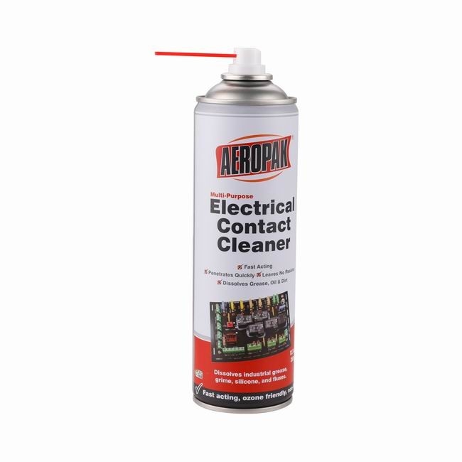 Tinplate Can Industrial Cleaning Products Aeropak 500ml Electrical Contact Cleaner