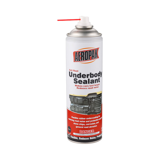 Underbody Sealant Car Care Products Aeropak 500ml Metal Can Spray