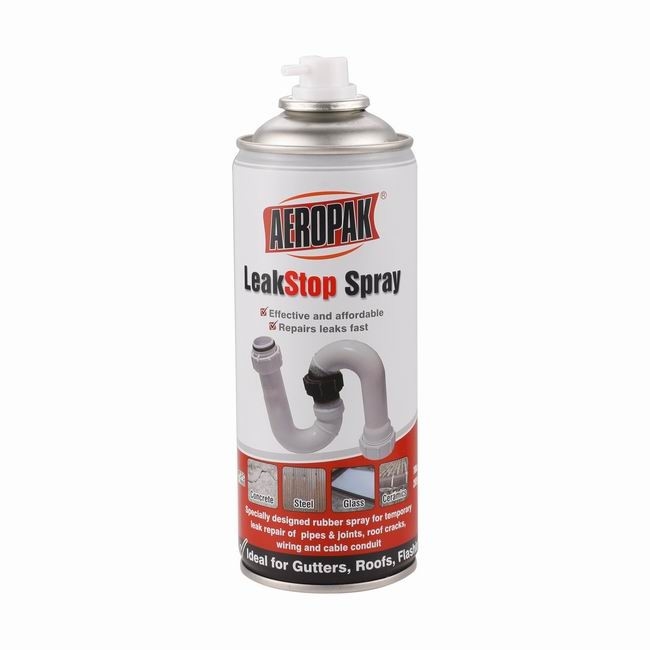 400ml Waterproof Aerosol Spray Paint Pigment DME SVHC Leak Stop Spray AEROPAK