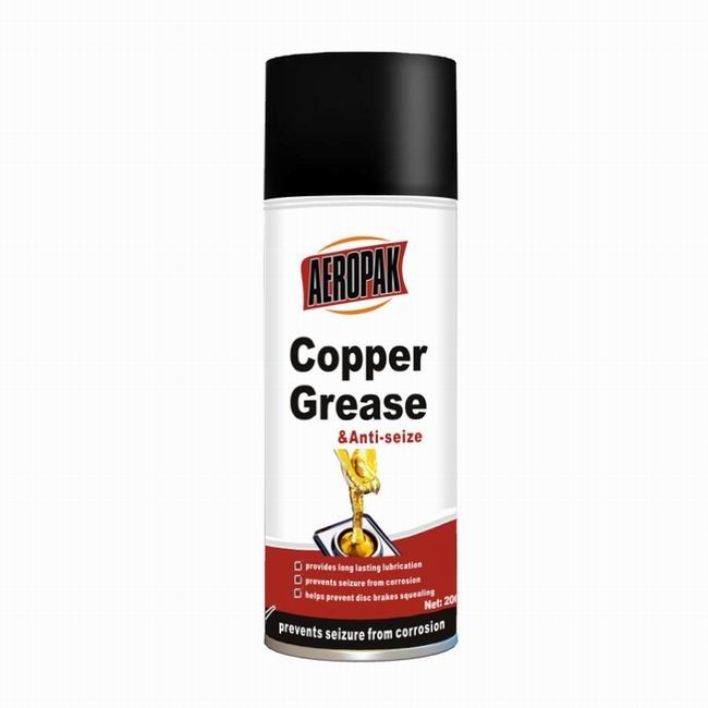 AEROPAK 200ml Copper Grease Aerosol Long Lasting Spray Grease Lubricant