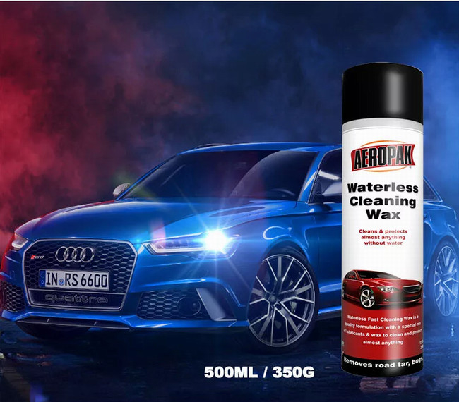 500ml Car Waterless Wash And Wax Spray Aeropak Car Care Products