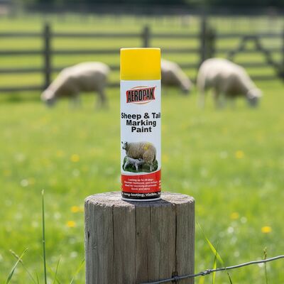 Professional 500ml Livestock Breeding Estrous Marker Spray Paint Wholesale Private Label Heat Detection Tail Marking Premium
