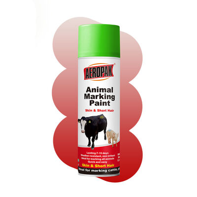 Aeropak Animal Marking Acrylic Liquid Coating & Spray Paint (Other Names Animal Marking Paint) Model APK-6810 for Appliance Use